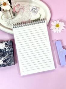 80 Sheets/Notebook B5 High School Students' Simple Coil Notebook Portable English Learning Notebook - Multicolor - View 20