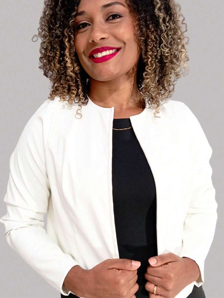 Women Coats - trắng - Xem 1