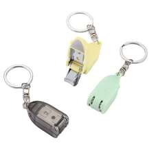 Mini Foldable Nail Clipper Keychain, Portable Stainless Steel Clippers For Fingernails And Toenails, Small Manicure And Pedicure Tool, Multiple Colors Available, Durable And Rust-Resistant Material, Easy-To-Carry Design - Multicolor - View 2