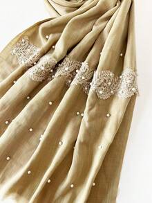 Khăn quàng cổ/Khăn đi biển/Khăn choàng cổ đính cườm thời trang dành cho nữ Thích hợp sử dụng hàng ngày - Nhiều màu - Xem 9