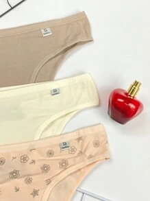 Women Thongs - 香檳色 - 查看 4