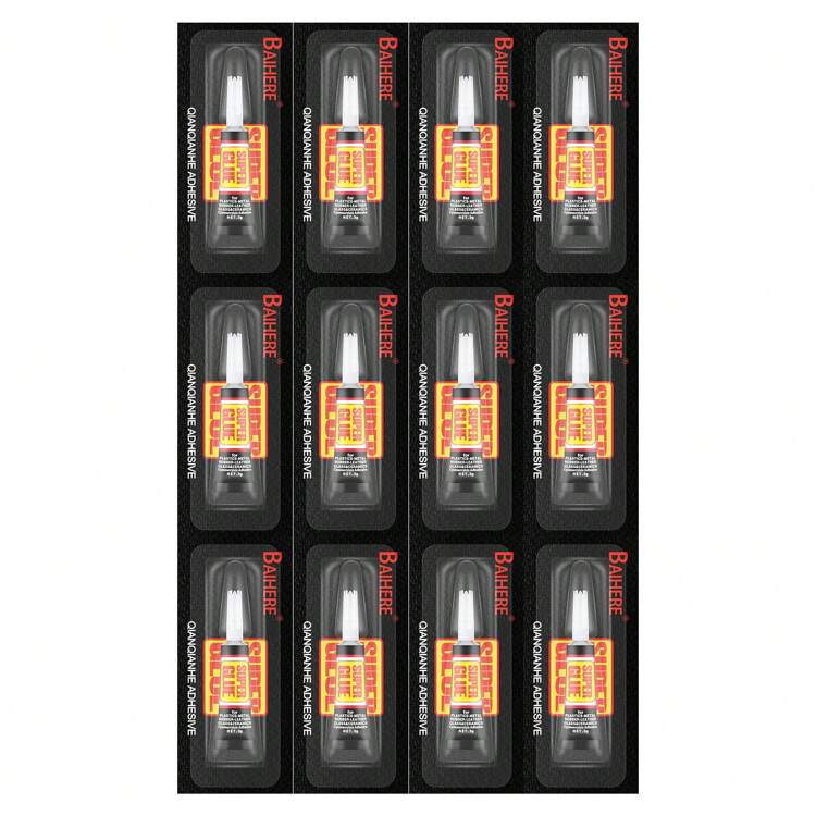 Super Glue Ultra Gel Control, Clear Superglue For Plastic, Wood, Metal, Crafts, & Repair, Cyanoacrylate Adhesive Instant Glue, Quick Dry - One 3 Gram Tubes, Pack Of 1 - Transparent - View 9