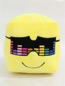 FALIDI 万圣节太阳方形毛绒娃娃枕头、客厅、沙发、卧室装饰、生日礼物、睡眠舒适垫 - 黃色 - 查看 7