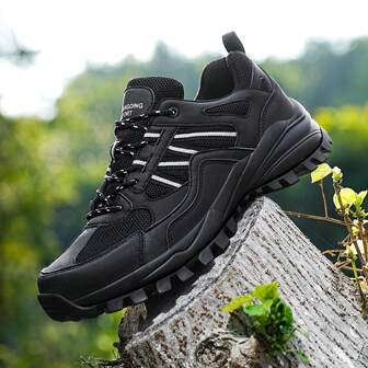 Modieuze casual sportschoenen voor heren voor buitenwandelen, klimmen en wateractiviteiten, antislip en slijtvaste onderkant, ademend mesh-ontwerp voor de zomer
