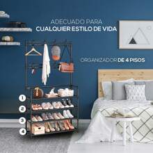 Closet Racks - White - View 7
