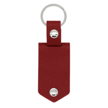 Tùy chỉnh Hình Móc Khóa Hình Móc Khóa Thép không gỉ Thẻ Khắc Da Móc Khóa Cá Tính Quà Tặng Dành Cho Nam Nữ - Đỏ - Xem 9