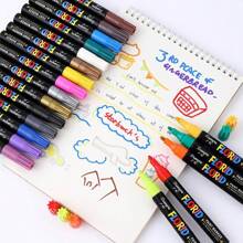 20 Colors Paint Marker Pen Set For DIY Art Crafts On Ceramic, Stone, Glass - Multicolor - View 2