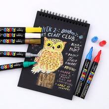 20 Colors Paint Marker Pen Set For DIY Art Crafts On Ceramic, Stone, Glass - Multicolor - View 5