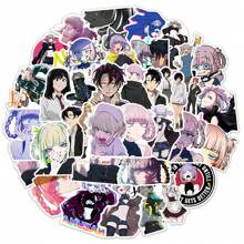 50PCS Anime CALL OF THE NIGHT Vampire Graffiti Stickers Personalized Fashion Creative DIY Exquisite Decorative Stickers Skateboard Guitar Refrigerator Helmet Decals Toys