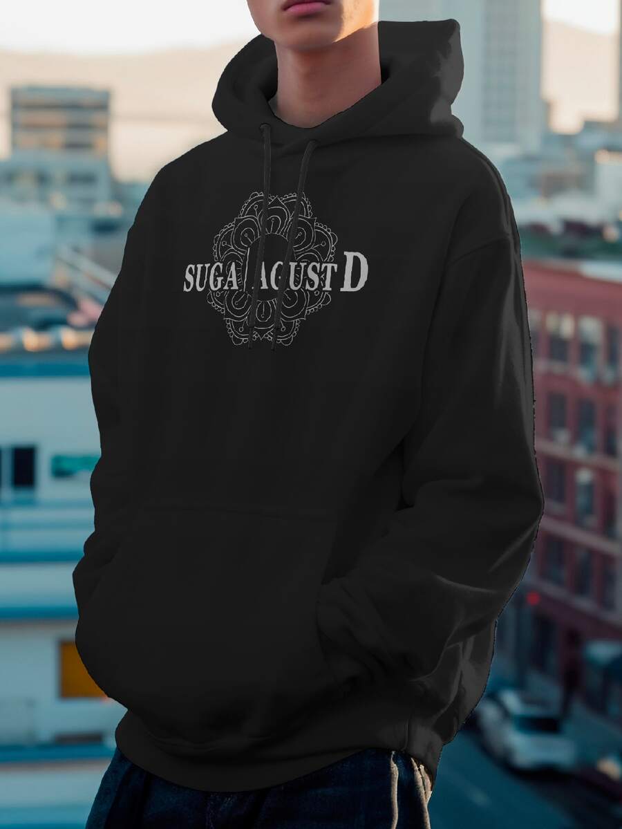 Men Hoodies - màu đen - Xem 1