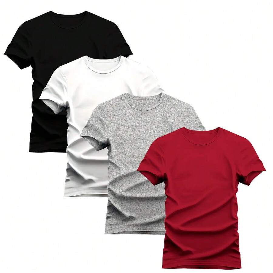 Nexstar Men T-Shirts - Màu hồng gỉ - Xem 1