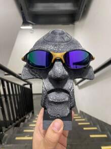 Men Sunglasses - 紫色 - 查看 1