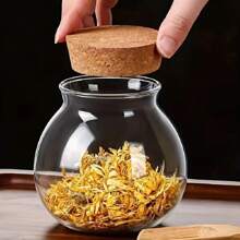 1 Hộp Đựng Bảo Quản, 500Ml/750Ml/1500Ml Nút Chai Thủy Tinh Trà Bình Có Nút Chai Nút Chai, vòng Kín Bảo Quản Thực Phẩm, Nhà Bếp Tổ Chức - Nhiều màu - Xem 3