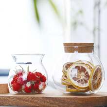 1 Hộp Đựng Bảo Quản, 500Ml/750Ml/1500Ml Nút Chai Thủy Tinh Trà Bình Có Nút Chai Nút Chai, vòng Kín Bảo Quản Thực Phẩm, Nhà Bếp Tổ Chức - Nhiều màu - Xem 6