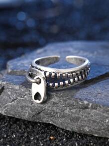 時尚流行男士拉鍊設計袖環銅質珠寶禮物和時尚外觀