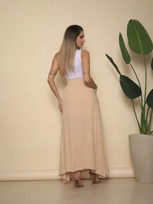 Women Skirts - Màu be - Xem 6