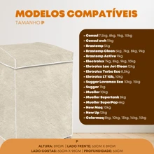 洗衣机防尘罩、袋子、收纳袋、收纳盒 - 米色 - 查看 7