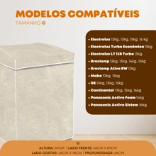 洗衣机防尘罩、袋子、收纳袋、收纳盒 - 米色 - 查看 5