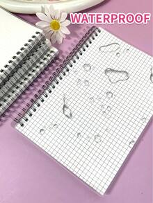 80 Sheets/Notebook B5 High School Students' Simple Coil Notebook Portable English Learning Notebook - Multicolor - View 4