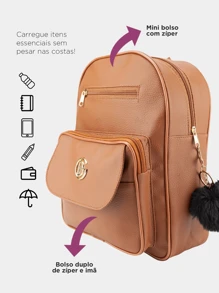 Women Bag Sets - 駝色 - 查看 4