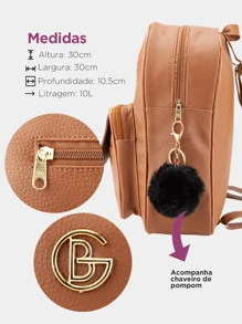 Women Bag Sets - 駝色 - 查看 3