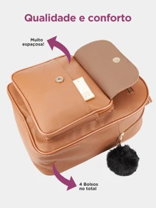 Women Bag Sets - 駝色 - 查看 6