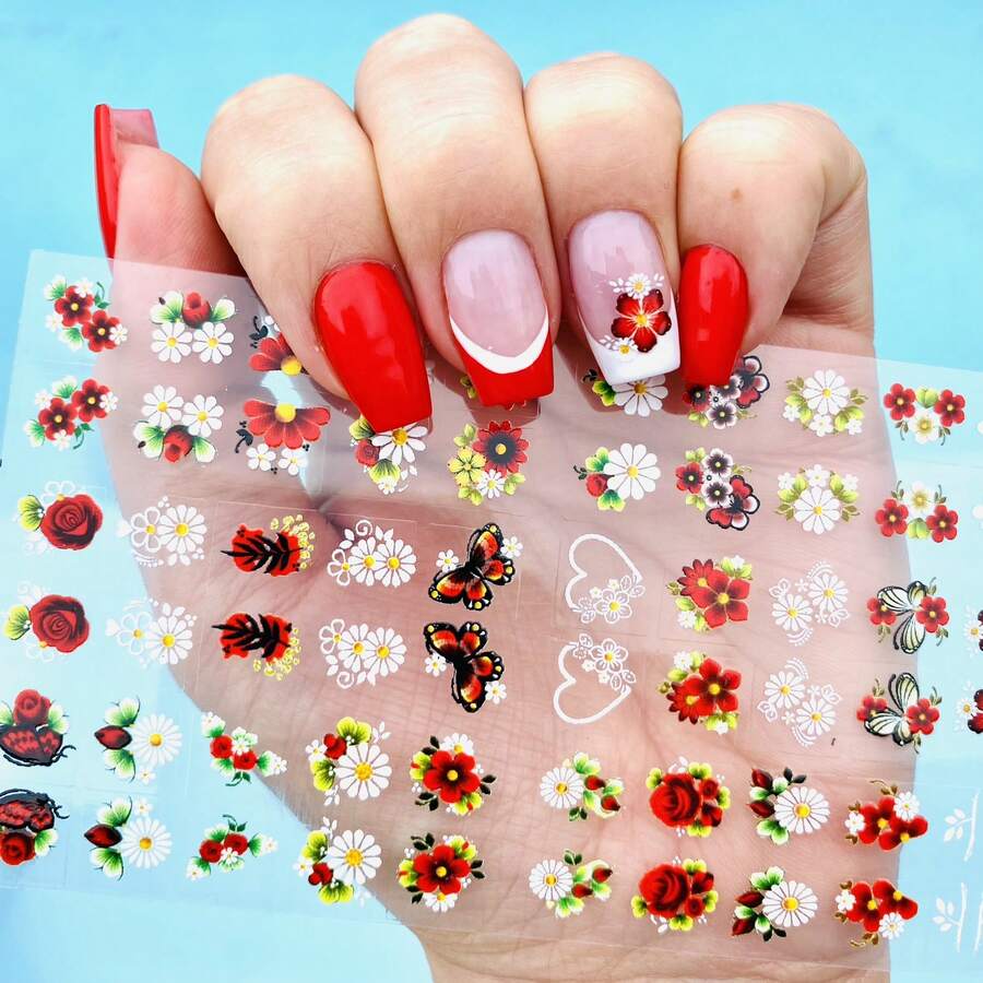 Decoration Stickers - 紅色 - 查看 1