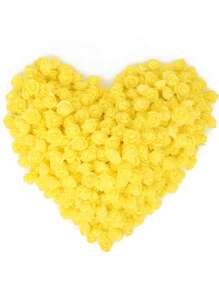 500pcs Artificial Rose Flower Heads,Green Purple Red Mini Foam Rose Bulk Fake Flower For DIY Crafts Wedding Bouquets Baby Shower Centerpieces Floral Arrangements Tables Home Decorations For Wedding Decoration, Valentine'S Day Decor, Birthday Decor, Anniversary Decor, Holiday Decor, Graduation Decoration, Party Decor Supplies - Màu vàng - Xem 5