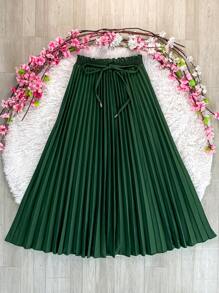 Women Skirts - xanh quân đội - Xem 1