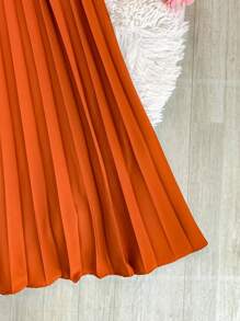 Women Skirts - Camel - View 2