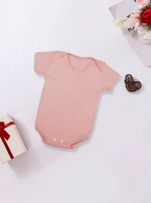 Baby Girls Bodysuits - Baby Pink - View 5