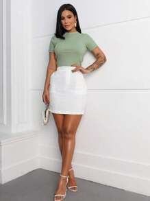 Women Tank Tops & Camis - Màu xanh Bạc hà - Xem 1