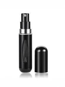 1pc Mini Travel Perfume Refillable Atomizer, Solid Portable Perfume Spray Bottle, Travel Perfume Scent Pump Case Fragrance Empty Container Spray Bottle For Traveling And Outgoing,5ml - Multicolor - View 2