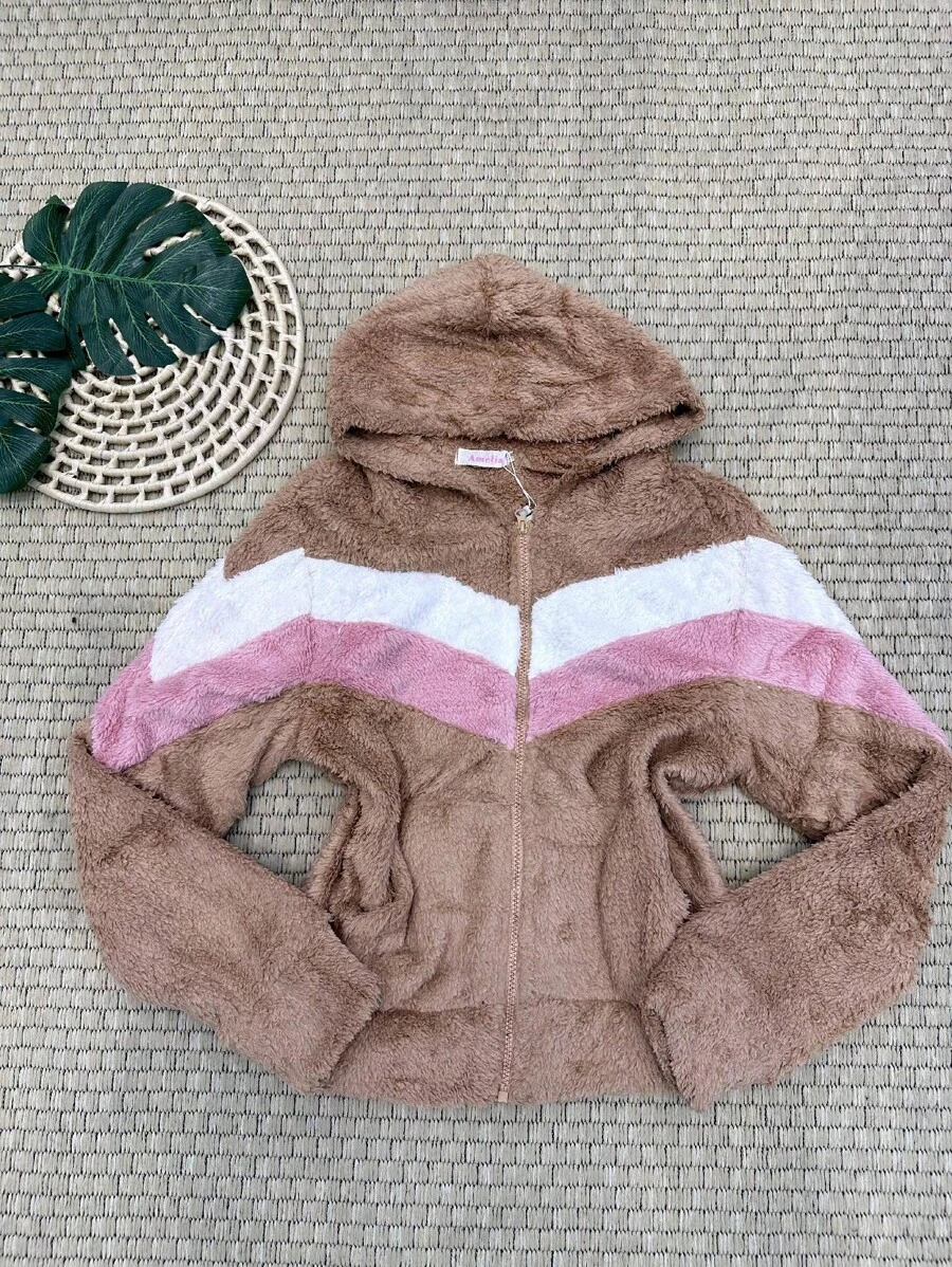 Women Coats - 卡其色 - 查看 1