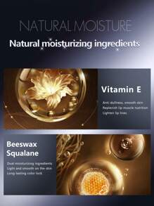 Zeesea 保濕絲滑口紅-11種顏色，保濕持久，光澤豔麗的唇膏，適用於派對 - 821 Oxblood - 查看 4