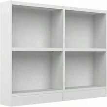 Bush Furniture Universal 2 Shelf Bookcase Set Of 2 In Pure White - 白色 - 查看 3