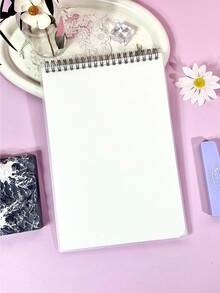 80 Sheets/Notebook B5 High School Students' Simple Coil Notebook Portable English Learning Notebook - Multicolor - View 19