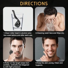 1pc Facial Roller Beauty Tool For Skincare, For Professional & Home Use - Multicolor - View 4