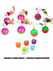 猫/狗爱好者礼物和狗/猫妈妈爱宠物不倒翁老鼠玩具猫爱好者和猫妈妈爱玩具玩具猫爱好者和猫妈妈爱玩具玩具 - 彩色 - 查看 17