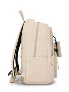 T60 Women Functional Backpacks - 米色 - 查看 3
