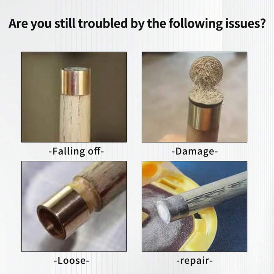 1pc Billiards Cue Dedicated Adhesive 401 Super Glue, Metal & Wood