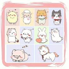 120pcs Funny Cartoon Bandages - Easy To Apply Self-Adhesive, Waterproof, Breathable Patches For Kids - Value Pack With Assorted Designs (Patterns Randomly Sent) - Multicolor - View 5