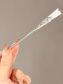 1入古風風格竹蘭花流蘇合金髮夾，優雅典雅的後頭板髮飾，適用於女性日常居家、約會、旅行、聚會和派對，假期禮物。 - 彩色 - 查看 6