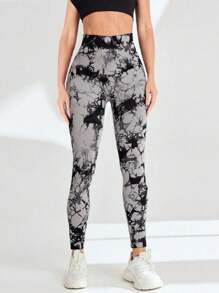 Women Sports Leggings - Grey - View 4