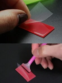 10 件装 2*4 厘米钻石画艺术专用胶泥（红色/蓝色） - 彩色 - 查看 7