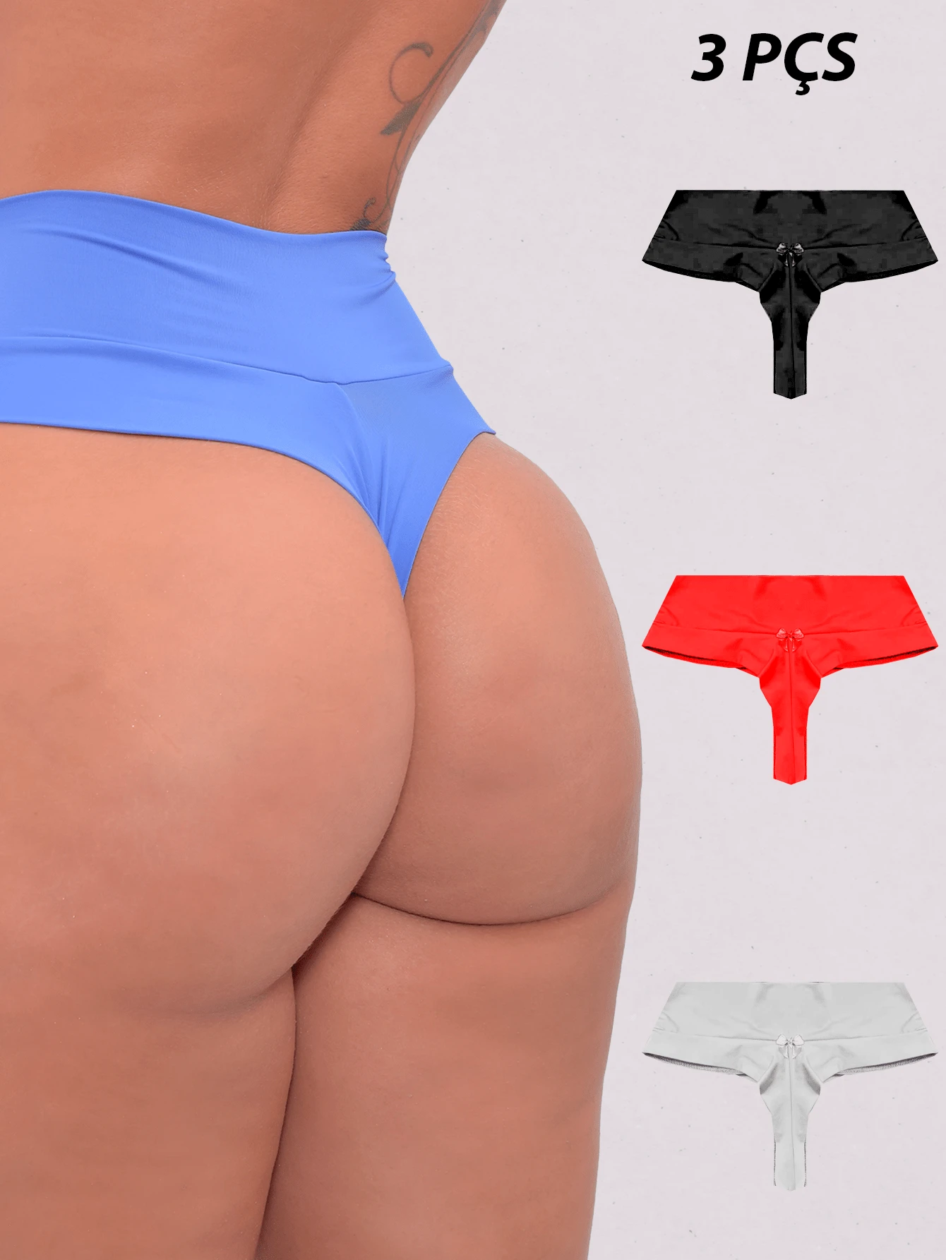 Women Thongs - 彩色 - 查看 1