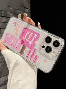 幸運財富主題透明手機殼，適用於 iPhone 11 12 13 14 Pro Max 15，可愛手機殼 - 彩色 - 查看 2