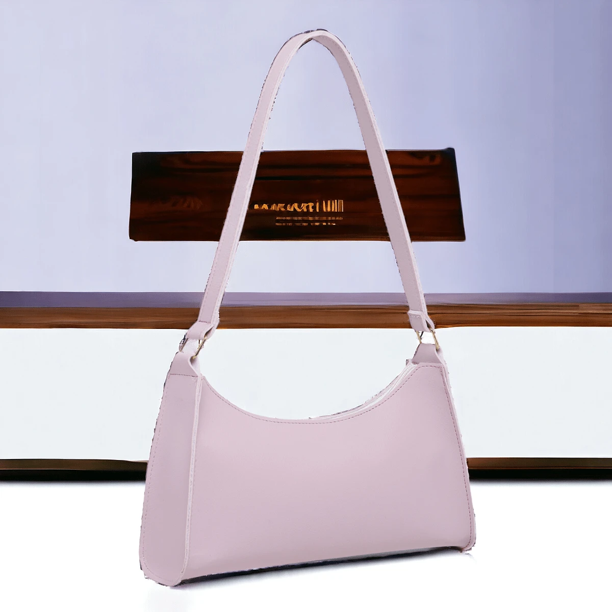 Women Shoulder Bags - Màu hồng gỉ - Xem 1