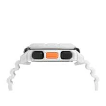 Timex Đồng hồ Boost Shock 47mm Dây đeo bằng nhựa-Silicone màu trắng/cam TW5M264009J - trắng - Xem 2