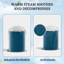 10/20/30 件套叶黄素蒸汽眼罩缓解眼疲劳帮助快速进入睡眠遮光护眼恒温热敷（无香型）,学校,返校,旅行,旅行必需品,家居必需品,眼罩,睡眠面罩 - 白色 - 查看 3